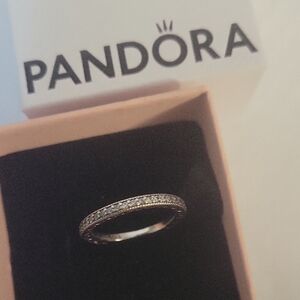 Pandora Silver Sparkle Ring